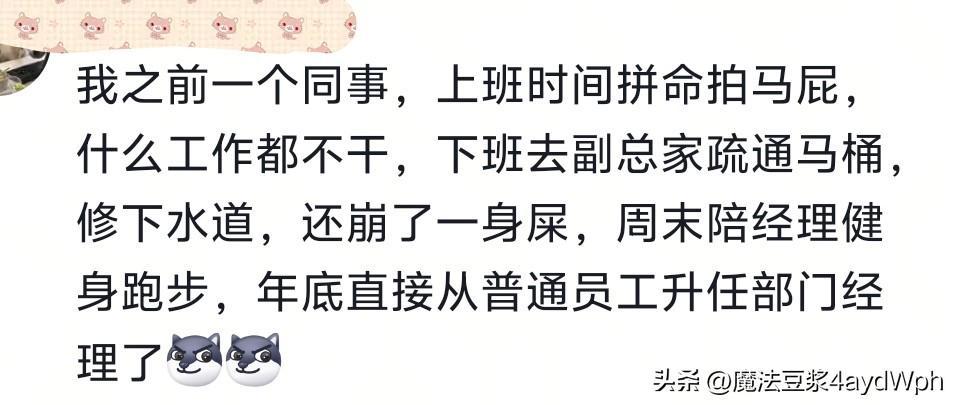 过分谄媚会显得特别真诚!网友:看完发现,我两千的工资一点不冤